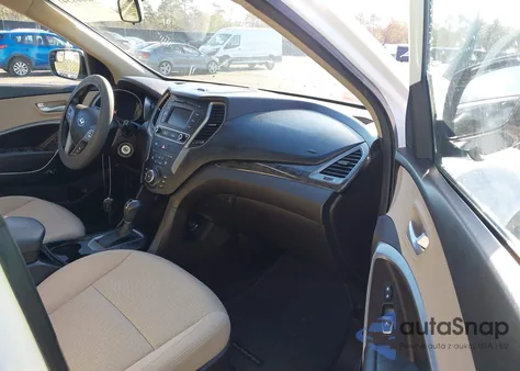 2017 Hyundai Santa Fe Sport 2.4L from USA, damaged, VIN 5XYZT3LB0HG399186